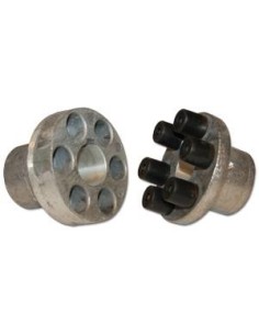 JUNTA ELASTICA ZG044 MOTOR Ø.28 mm- BOMBA Ø.24 mm